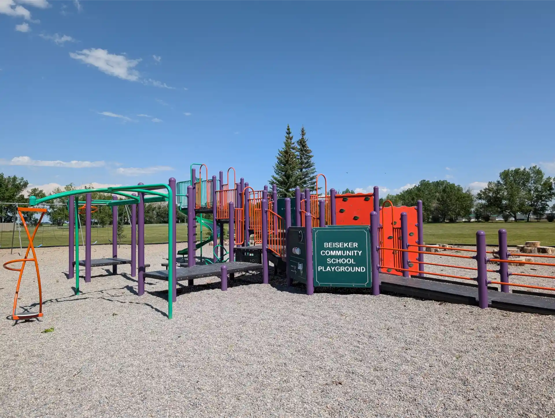  - Beiseker Community School Playground Image